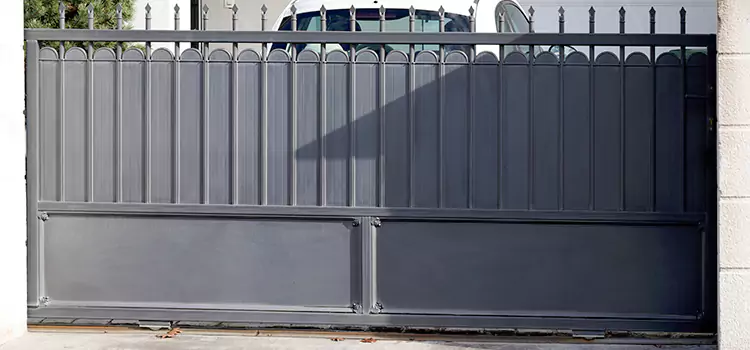 Metal Driveway Gate Installation Biddeford